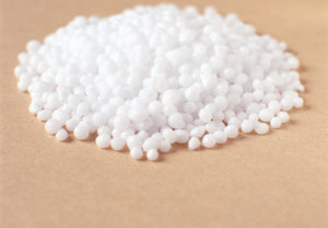 white nitrogen fertilizer